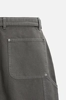 BELTED CARPENTER PANTS