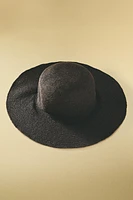 WOVEN PAPER BEACH HAT