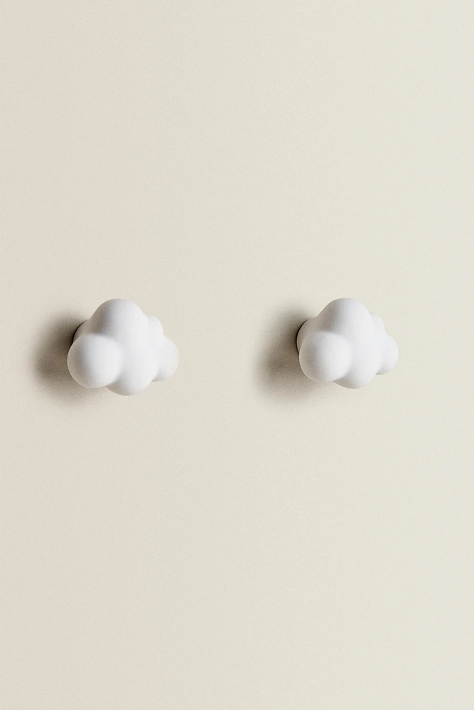 SET OF CHILDREN’S CLOUD KNOBS (SET OF 2)