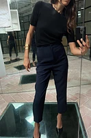 PANTS WITH A HIGH WAIST
