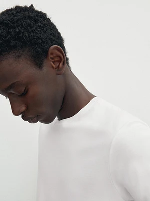 T-shirt 100 % coton mercerisé