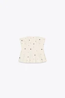 JEWEL STRAPLESS TOP