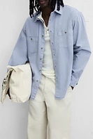 CHEMISE DÉLAVÉE RELAXED FIT