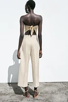 PANTALON DROIT RUSTIQUE