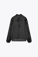 ZW COLLECTION BALLOON SLEEVE SHIRT