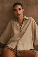 WIDE SHORT SLEEVE SHIRT