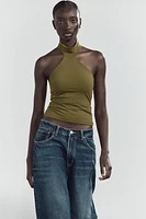 TOP HALTER POLYAMIDE