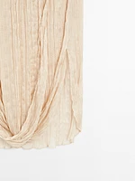 Pleated skirt with fold detail - Limited Edition