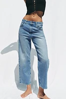 Z1975 HIGH-WAIST STRAIGHT ANKLE JEANS