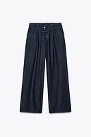 WIDE LEG PANTS WITH DARTS