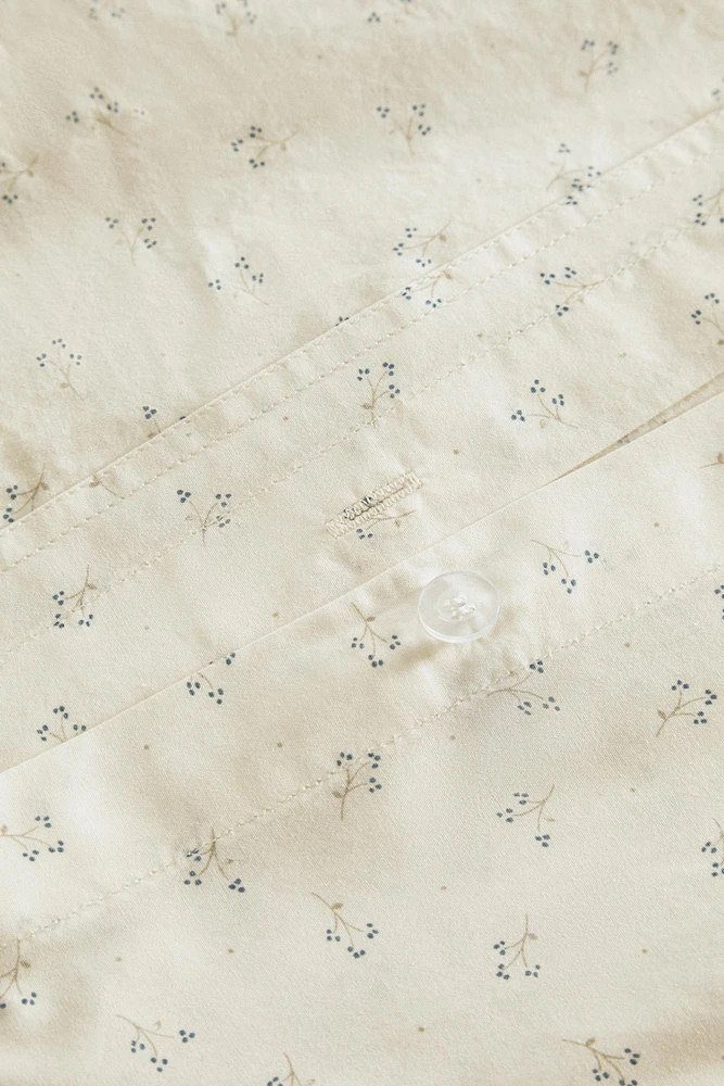 DRAP DE DESSUS ENFANT COTON MINIFLEUR