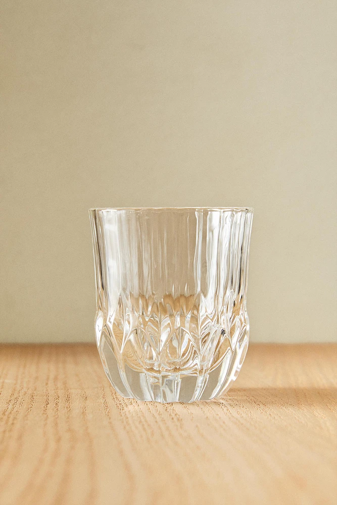 VERRE TAILLÉ CRISTALLIN