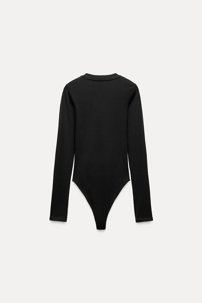 COTTON MODAL BODYSUIT