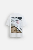T-SHIRT IMPRIMÉ PHOTOGRAPHIQUE