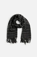 PLAID SCARF