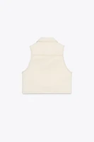 GILET COURT EN JEAN Z1975