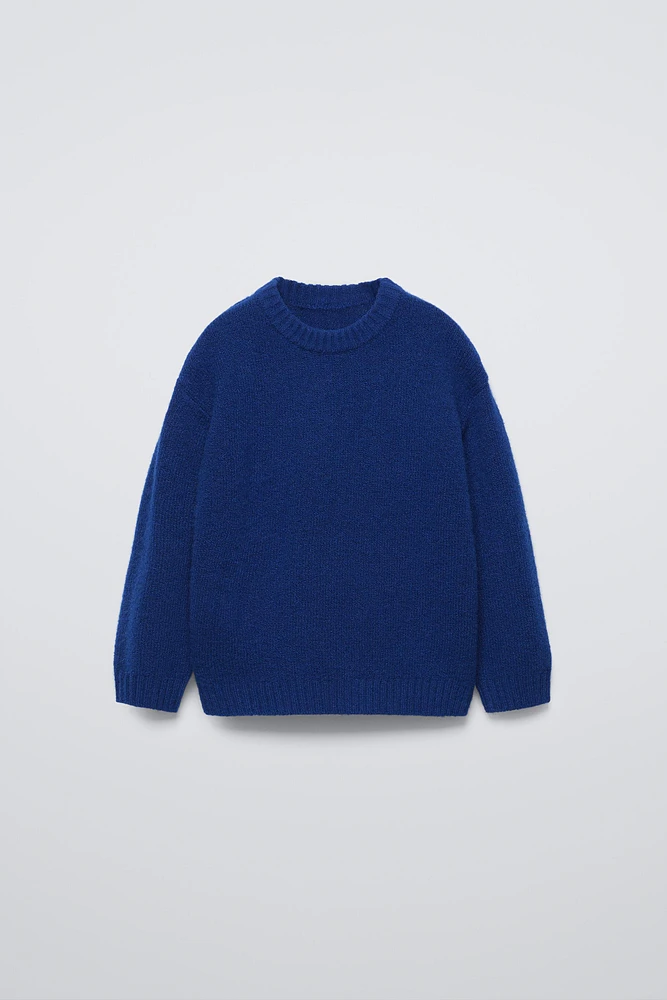 PLAIN KNIT SOFT TOUCH SWEATER