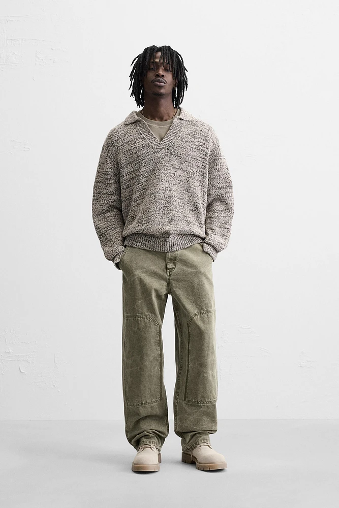 PANTALON DE TRAVAIL DÉLAVÉ