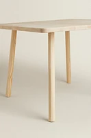 BEAR WOODEN TABLE
