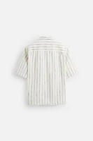 CHEMISE STRUCTURE À RAYURES