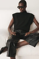 FRONT SEAM LEATHER PANTS 50TH ANNIVERSARY