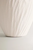 TEXTURED CERAMIC VASE