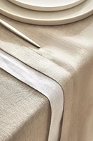 DOUBLE-LAYER LINEN TABLE RUNNER