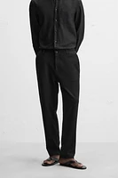 PANTALON À TEXTURE
