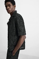 GEOMETRIC JACQUARD SHIRT
