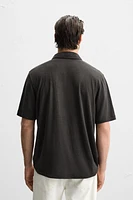 POLO MÉLANGE DE LIN