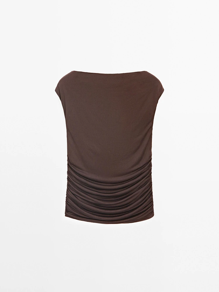 Top drapé