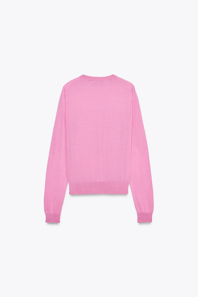 BASIC KNIT SWEATER