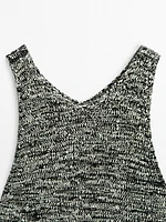 Long flecked knit dress - Limited Edition