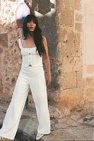 PANTALON LARGE POCHES