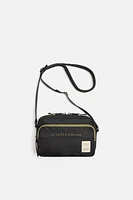 CONTRAST TECHNICAL CROSSBODY BAG