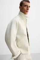LIMITED EDITION COTTON-LINEN JACKET