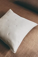 HOUSSE DE COUSSIN ÉDREDON MICROFIBRE