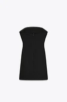 ROBE COURTE LACETS