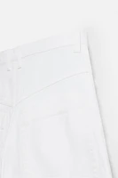 OVERSIZED FIT DENIM BERMUDA SHORTS