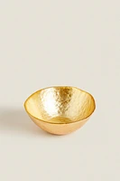 GOLDEN GLASS BOWL