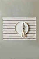 DYED THREAD STRIPED PLACEMAT