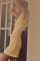 ROBE COURTE DRAPÉE
