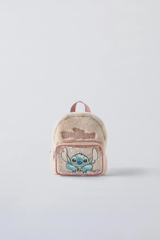 LILO & STITCH © DISNEY MINI FAUX FUR BACKPACK