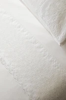 DRAP DE DESSUS BRODÉ