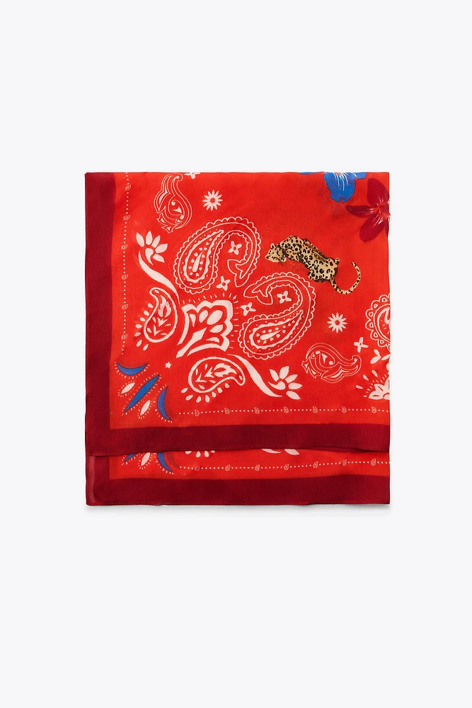 FOULARD MODAL À IMPRIMÉ