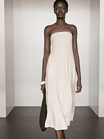 Robe longue bustier