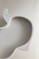ASSIETTE ENFANT SILICONE ÉLÉPHANT