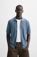 CHEMISE EN MAILLE LOSANGES