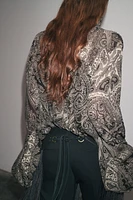 ZW COLLECTION PRINTED SHIRT