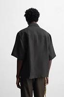 100% LINEN KIMONO SHIRT